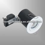 Round IP20 Fixed White GU10 50w Fire-rated Downlight-F1231 GU10