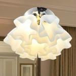 European simple design style,creative clouds flowers ceiling lamp-8005
