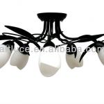 ZHONGSHAN AITLUCE modern white indoor glass ceiling lights-7012/5