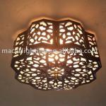Arabian flower shaped brass lamp best ceiling design-MR-126 ceiling design
