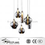 2013 Hot sale modern pendant electroplated indoor glass lighting-JD213002-06