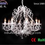 2013 new hot selling big antique white crystal chandelier lighting with CE,GS certification(NS-120180)-NS-120180