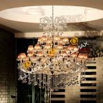38years history crystal modern chandeliers factory/UL&amp;CE&amp;CCC/Factory estiblished in 1975/lead time within 20days-6635-18+12+6+(3L) modern chandelier