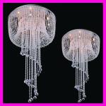 Contemporary hotel hall big crystal hanging lamp-MD1225111-10A-1