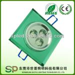 Motion Sensor 3w square crystal led ceiling lighting-SP-THD-004