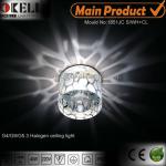12 volt glass lighting fixtures G9 40W ,1851JC S/WH+CL-1851JC S/WH+CL