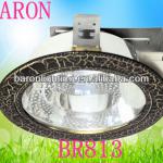 100% quality inspection Newly developed aluminum die-casting 2*E27/PLC 4/6/8 inch down light /Spot light-BR813 BK