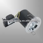 Round IP20 GU10 Fixed Fire-reted recessed Downlight-F3213 GU10