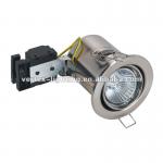 Round pressed steel IP20 Tilt Fire-reted Downlight-F1504 GU10