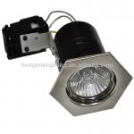 GU10/MR16 Hexagen Bezel fire rated downlight-HL-FR811H