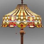 Tiffany Style Stained Glass Floor Lamp (TFF-6518)-TFF-6518