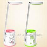 led rechargeable cordless table lamp with pen holder 2014 new-led pen holder