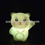 plastic LED Plutus cat night light-