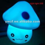 mushroom multicolor changing led night light kids-night lamp-306