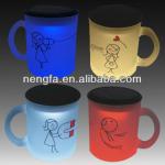 New Design Colorful Solar Rechargeable Mug Night Light for Gifts-NF-SG004