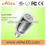 UL Dimmable GU10 spot led lightings/pc cover spot light-MR16-6W-3LEDS-GU10D