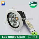 Standard SHARP COB led ceiling light, China manufacturer cob led downlight 30w-F8-002-B60-30W