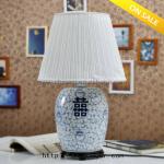 Oriental Blue and White Porcelain Lamp-TYLP