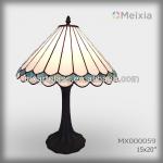 MX000059 wholesale tiffany style vitral desk lamp for home decoration-MX000059 staind glass desk lamp