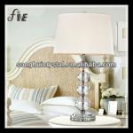 Zhongshan White Color k9 Crystal Table Lamp-TL-002