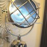TRIPOD LAMP,NAUTICAL SILVER SIGNAL LIGHT DESK LAMP-SPL 0053