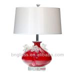 2013 new design high quality wedding art glass table lamps-DL002