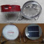 portable rechargeable Solar Reading Lamp with high brightness and USB output port-VS-80095T