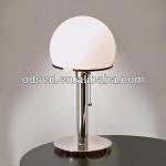 Power outlet glass modern table light-G004
