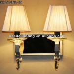 2013 hot sale contemporary crystal white string wall light for home-8601-2W
