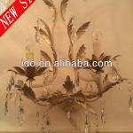 Popular modern flower glass lighting on wall-IB33681-2