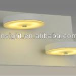 New design modern LED wall lamp for hotel and home LW59045-2WH/CH-LW59045-2CH/WH