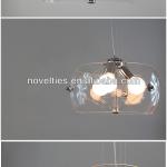 Transparent Glass Pendant Suspended Ceiling Lights-7607103