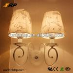 Little flower decorative white fabric vintage antique lamps-T-15W3290-2B