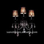 Modern Crystal Wall Lamp Wall light fabric wall lamp MB110014-3A-MB110014-3A