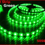 1 Roll 5M/lot 5M 60LED/m 300 LED Strip Light 5050 SMD Green Flexible Waterproof 12V led lights FFF-5050,5050 led strip