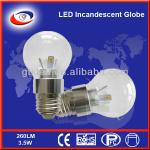 2013 New 3.5W 360 Degree LED Filament A60 Clear E27 LED Incandescent A60-BC14-2700K-3.5W-E27-CR