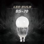 Shenzhen led light hot sale e27 led bulb 5w-BS-70-5w