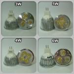 LED MR16 spotlamp 3w 4w 5w 6w GU5.3 base ad dc 10 to 30v Dimmable-GU5.3 MR16