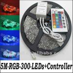 promotion packing 5m DC12v waterproof ip65 smd 5050 300leds rgb led strip-ADL-FLS60RGB10Y-led strip