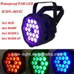 waterproof IP65 indoor/outdoor 4IN1 5IN1 6IN1 18 LED PAR light-ICON-A011C-18(5IN1/6IN1)