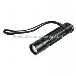 2013 new invention metal torch with 1W LED 1XAA-LUXUR-1