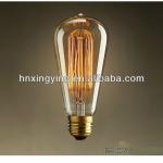 ST64 Antique Danlamp Edison Archaize Imitate Carbon Filament Nostalgic squirrel cage Bulb-ST64