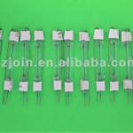 253.7nm/185nm UV germicidal lamp on one end wire-UVC