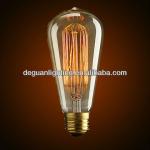 ST64 Antique style bulbs Squirrel Cage(Imitate Carbon Filament Decorating bulbs)-ST64