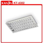 LED T8 T5 4ft fluorescent grid light fixture-KT-4302A / KT5-4302A
