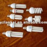 Manufacture CFL Energy saving lamp light bulb-2U 3U 4U Half and full spiral 5w 7w 9w 11w 13w 15w