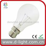 A60 B22 100W clear light lamp-A60