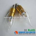cob candle incandescent lamp with CE,RoHS approval-SR-CB5WW