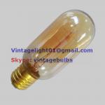 Vintage Edison light bulb 40W T45-T45-12Anchors-V
