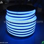 High quality IP65 50m/roll blue neon light strip/led rope light /led flexible neon tube-Single Color Regular Type